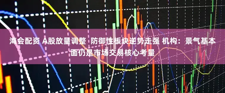 海会配资 A股放量调整  防御性板块逆势走强 机构：景气基本面仍是市场交易核心考量